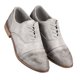 Super Me Muodikkaat nauhakengät harmaa 1