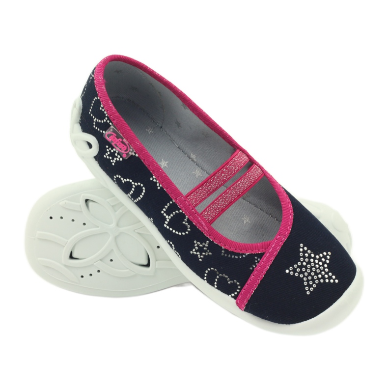 Befado 116y246 tähden tossut harmaa vaaleanpunainen laivastonsininen 3