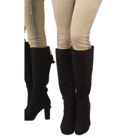 Mustat J22 -mustat platformkengät 2