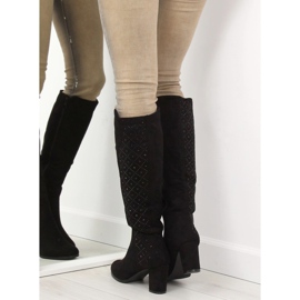 Mustat korkokengät J35 musta 1