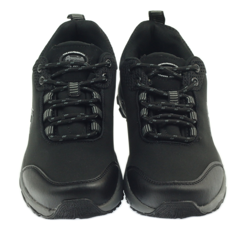 American Club Urheilullinen amerikkalainen vedenpitävä softshell musta 3