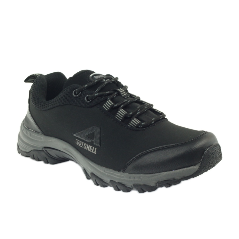 American Club Urheilullinen amerikkalainen vedenpitävä softshell musta 1