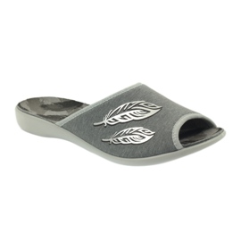 Befado naisten kengät tossut 254D096 tossut harmaa 1