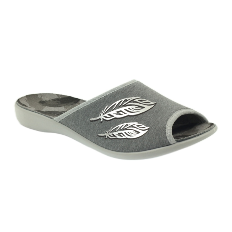 Befado naisten kengät tossut 254D096 tossut harmaa 1