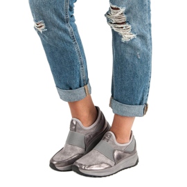 Bestelle Liukastettavat urheilukengät harmaa 1