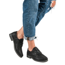 Mukavat sidotut kengät musta 2 Mukavat sidotut kengät musta 2