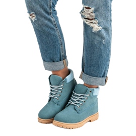 Original Walkman Shoes Siniset nahkakengät sininen 2