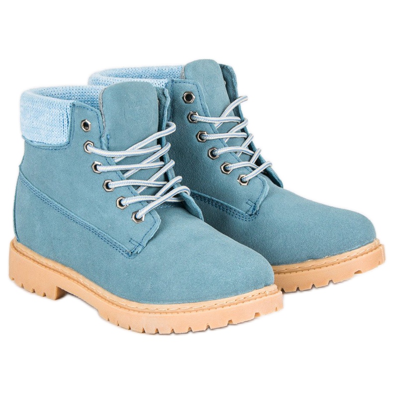 Original Walkman Shoes Siniset nahkakengät sininen 1