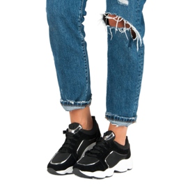 VICES Mokkanahkaiset urheilukengät musta 1