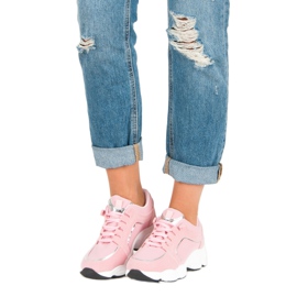 Vices Mokkanahkaiset urheilukengät vaaleanpunainen 1