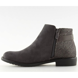 Harmaat Jodhpur -saappaat naisille 3118 Harmaa 2