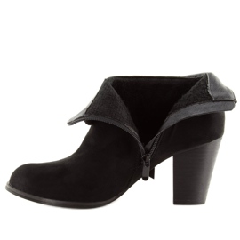 Mustat korkokengät 863-GA Musta 2