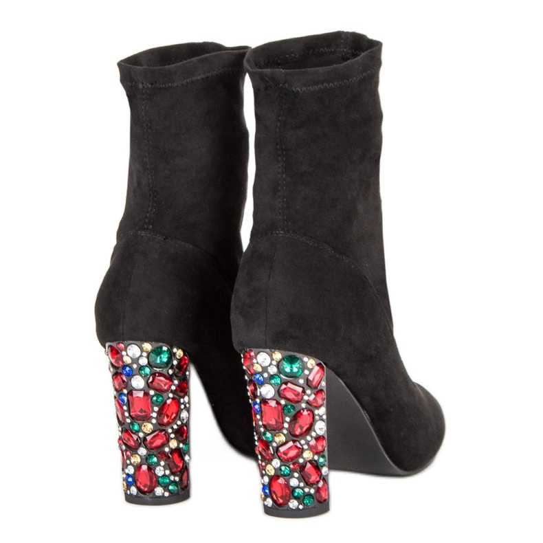 Vices Tyylikkäät mokkanahkakengät musta 1