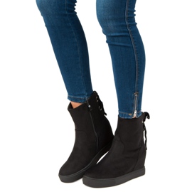 Bestelle Burgundin kiilakengät musta 1