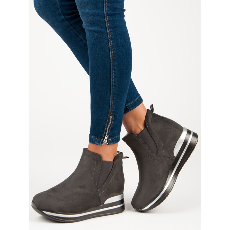 Bestelle Jodhpur -saappaat alustalla harmaa 2