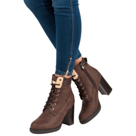 Bello Star Ruskeat työkengät 2