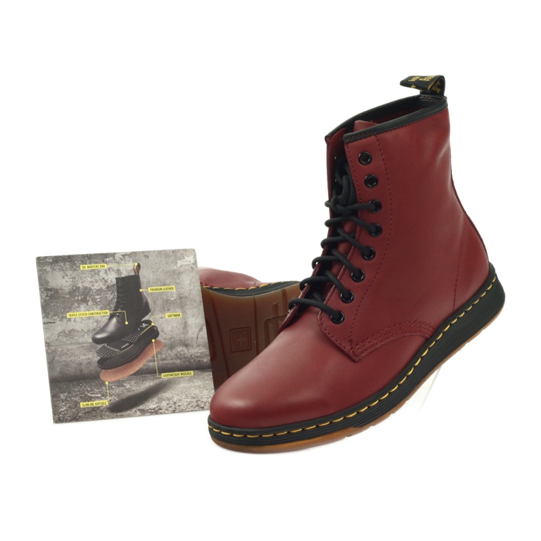 DR. Martens Newton Cherry Red monivärinen 5