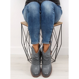 Siniset naisten siniset saappaat 640-PA Blue sininen 1