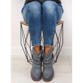 Siniset naisten siniset saappaat 815-PA Blue sininen 1