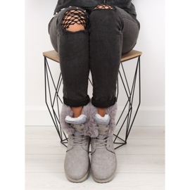 Puukengät, eristetty harmaa BL137P Harmaa 2