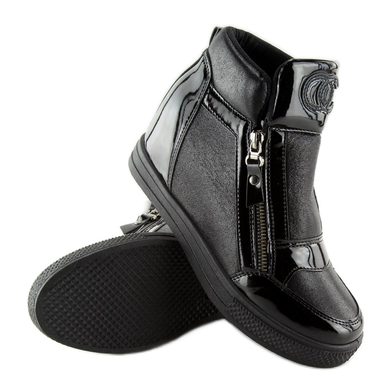 Mustat naisten lenkkarit R24-6 Musta 1