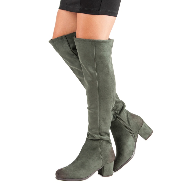 VINCEZA-polvisaappaat vihreä 1