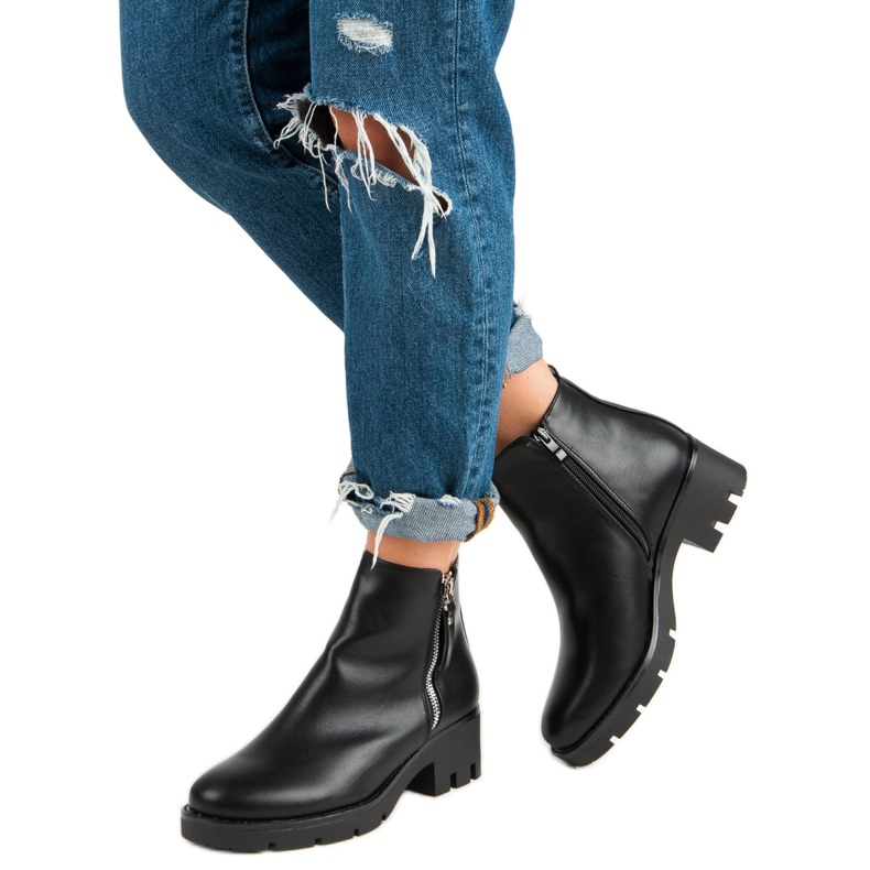 Seastar Mukavat mustat saappaat 2