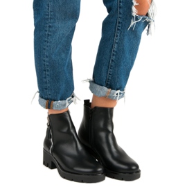 Seastar Mukavat mustat saappaat 1