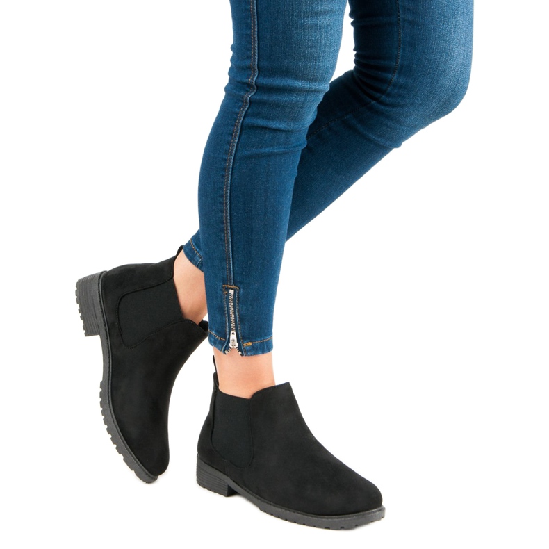 Matalat Chelsea -saappaat musta 1