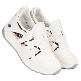 Tyylikkäät urheilukengät valkoinen 1