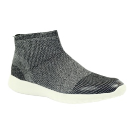 American Club American Black Sports Sports Shoes 17044 Musta/hopea 1