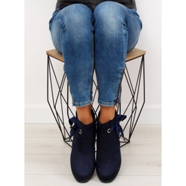 Lämpimät Jodhpur-saappaat, tummansininen XY-528 Blue 1