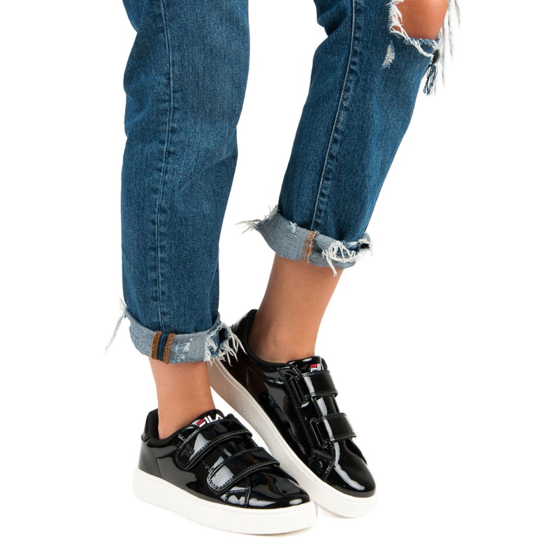 Fila Upstage Velcro Low Wmn musta 1
