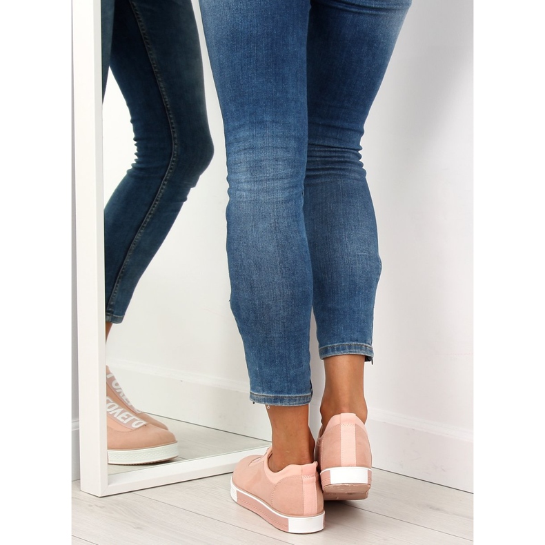 Vaaleanpunaiset naisten lenkkarit X-9707 Pink vaaleanpunainen 1