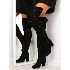 Mustat korkokengät 539-1 Musta 2