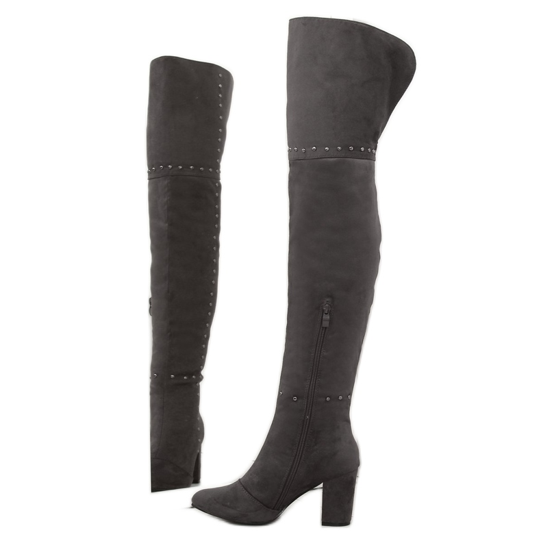 Harmaat korkokengät 539-1 Harmaa 1