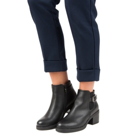Anesia Paris Mukavat Chelsea -saappaat musta 1