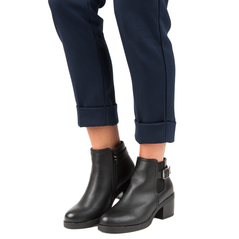 Anesia Paris Mukavat Chelsea -saappaat musta 1