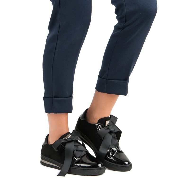 Filippo Tyylikkäät lenkkarit musta 2