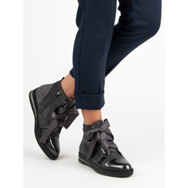 Filippo Tyylikkäät lenkkarit nilkan yläpuolella harmaa 2