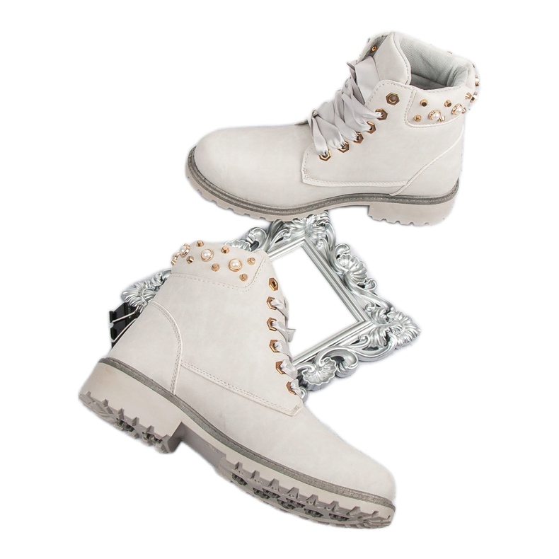 McKey Vaalean harmaa Casual Trappers 1