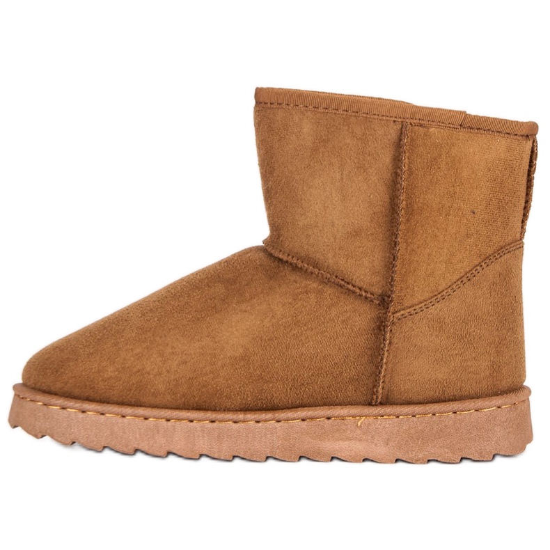 VINCEZA matalat lumisaappaat ruskea 1