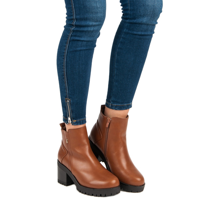 Kamelin korkokengät ruskea 2