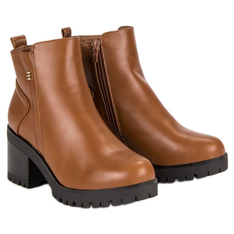 Kamelin korkokengät ruskea 1