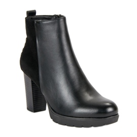 Weide Tyylikkäät saappaat syksyyn musta 1