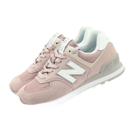 New Balance WL574ESP vaaleanpunainen harmaa 4