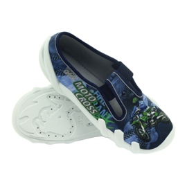 Befado lasten kengät tohvelit 290y170 sininen vihreä laivastonsininen 6