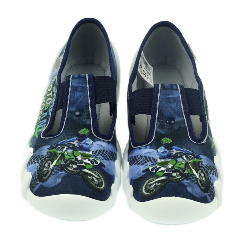 Befado lasten kengät tohvelit 290y170 sininen vihreä laivastonsininen 4