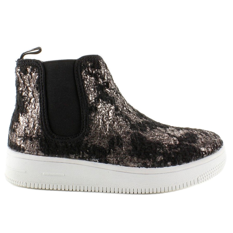 Lasten Chelsea -saappaat urheilupohja musta 1