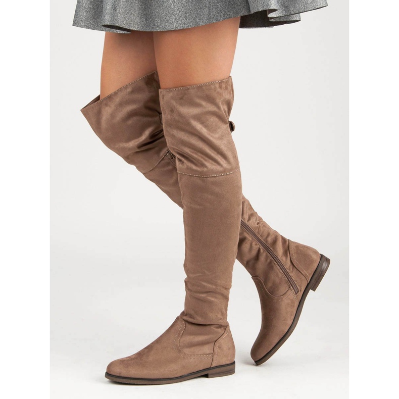 SDS Mokkanahkaiset reisisaappaat ruskea 1